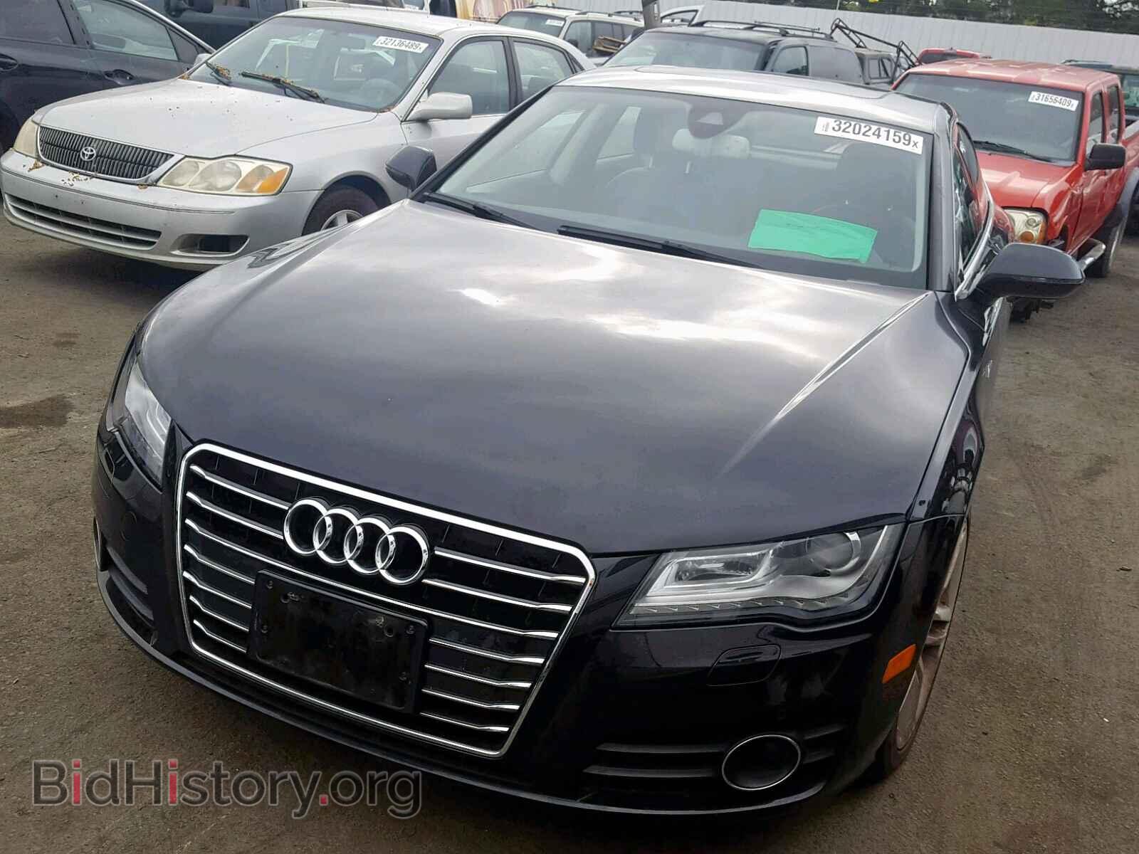 2012 AUDI A7 - VIN: WAUYGAFC5CN043744 - Фото 2