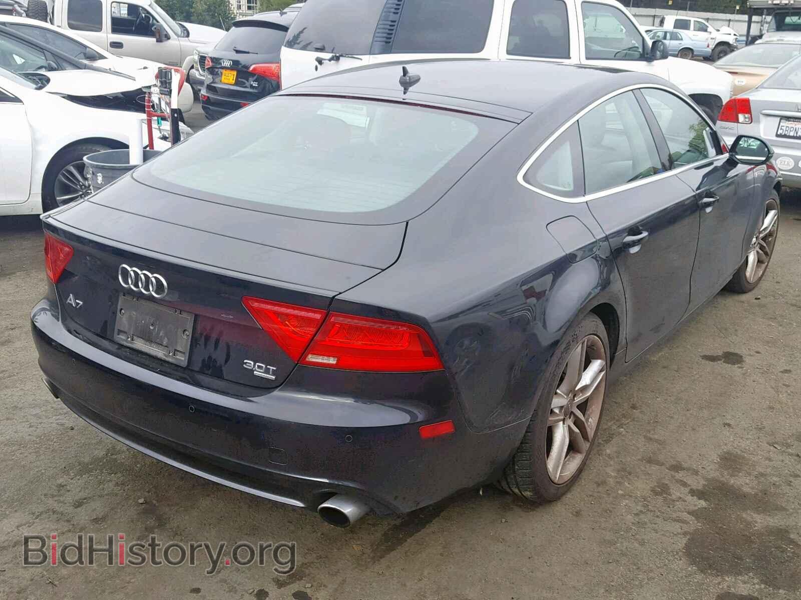 2012 AUDI A7 - VIN: WAUYGAFC5CN043744 - Фото 4