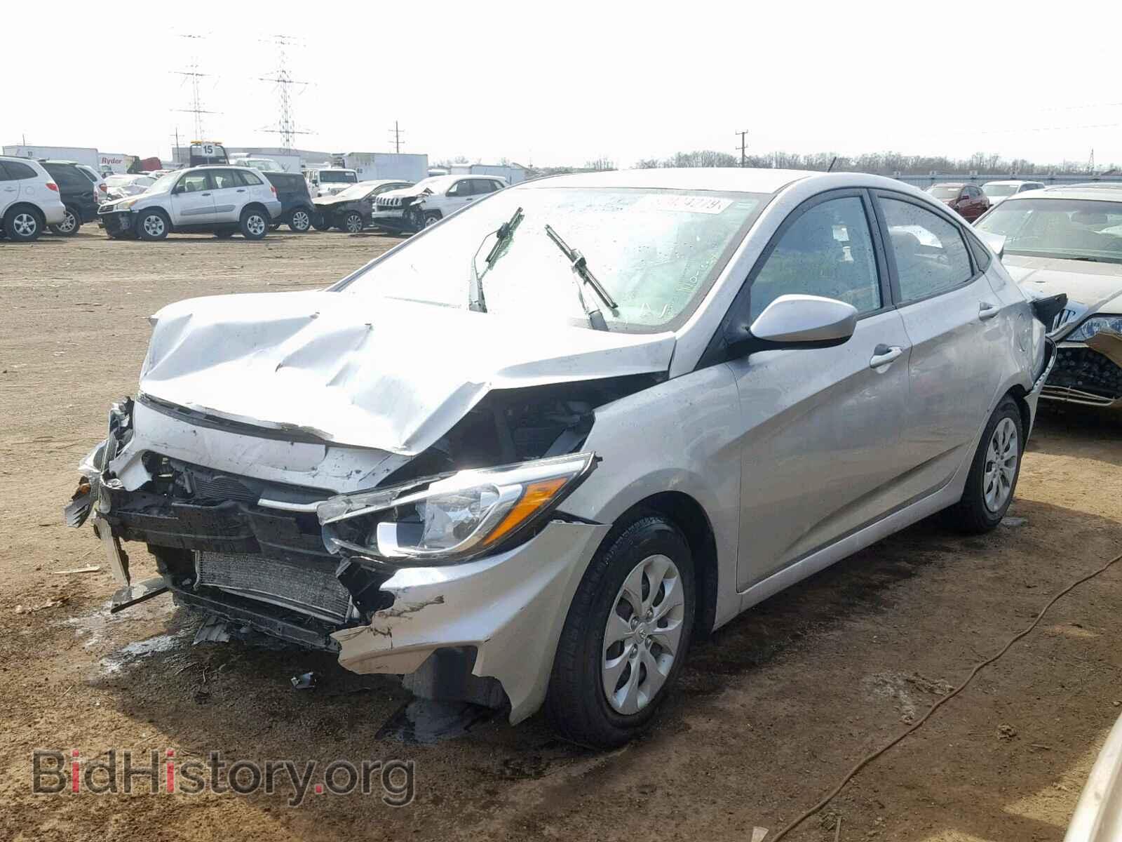 2015 HYUNDAI ACCENT - VIN: KMHCT4AE0FU806536 - Фото 2