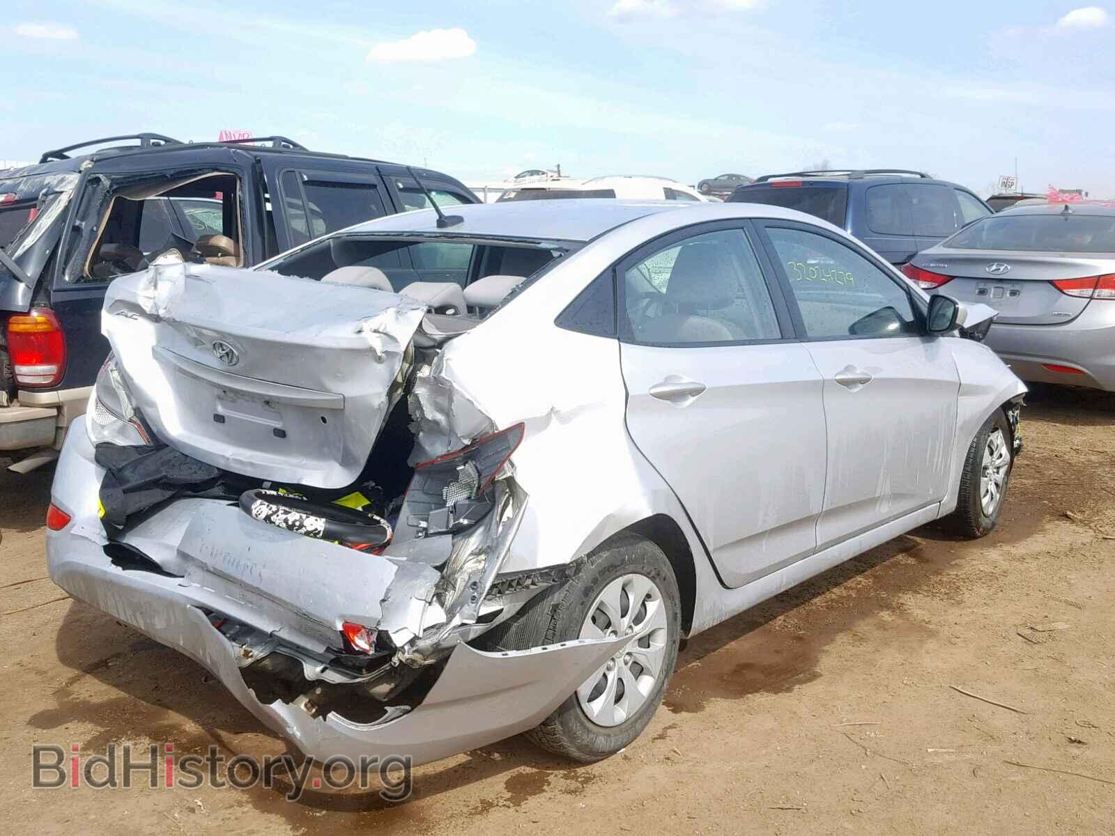 2015 HYUNDAI ACCENT - VIN: KMHCT4AE0FU806536 - Фото 4