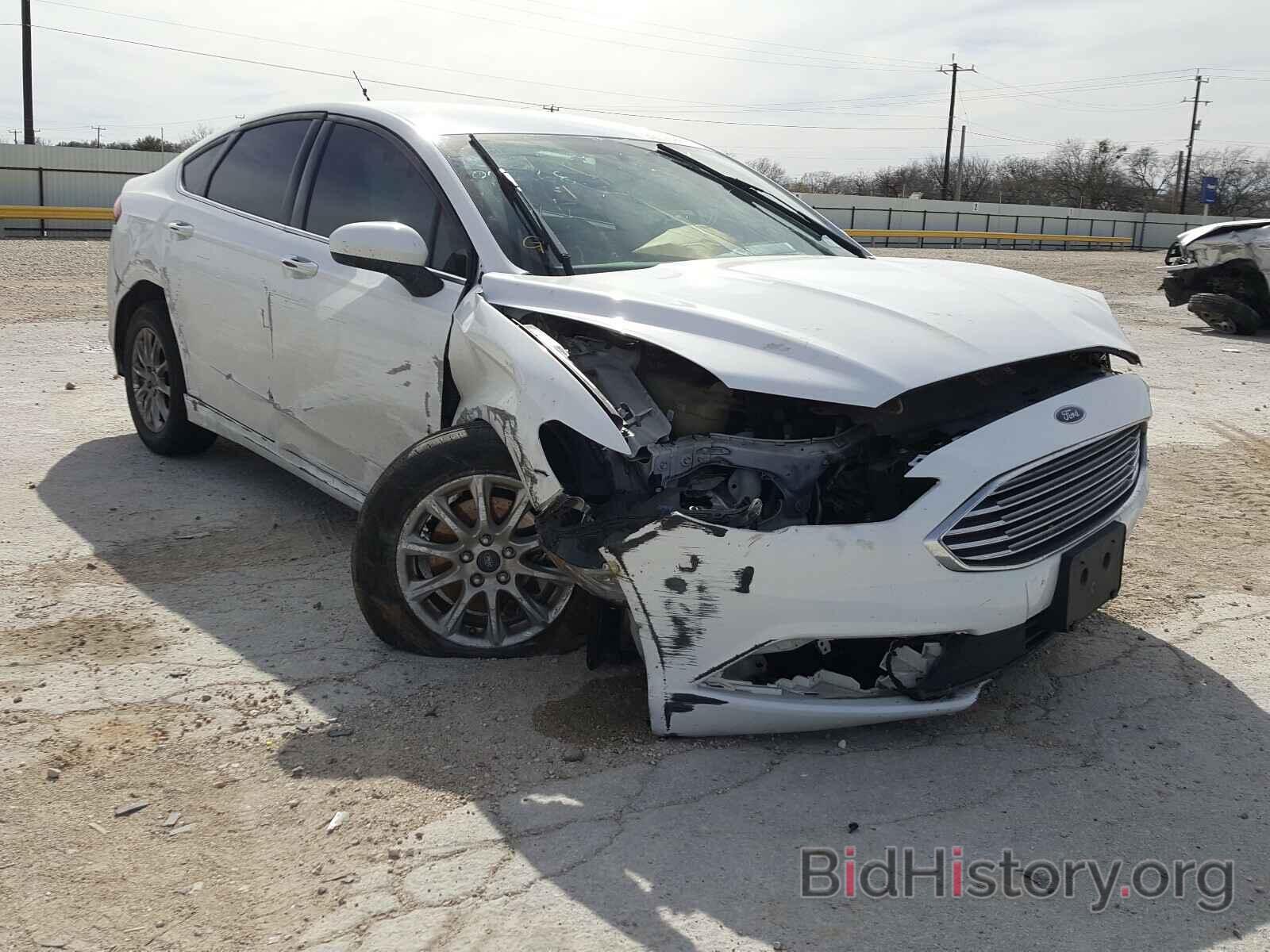 Photo 3FA6P0G70HR140754 - FORD FUSION 2017