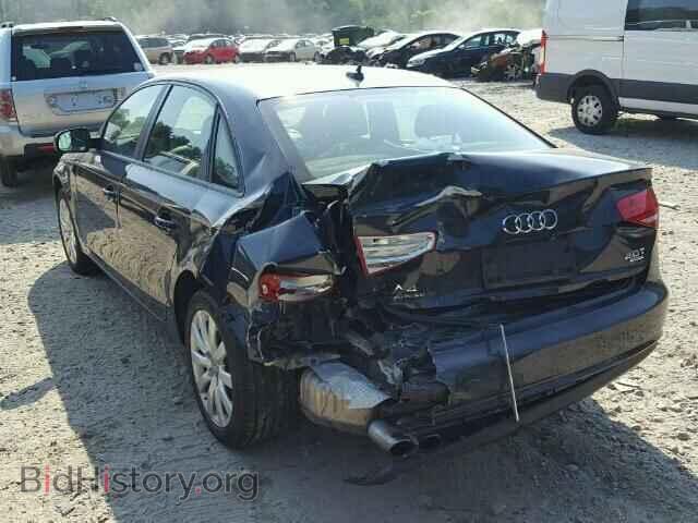 2014 AUDI A4 - VIN: WAUBFAFL1EN001132 - Фото 3