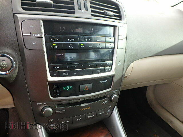 2010 LEXUS IS250 - VIN: JTHBF5C24A2100074 - Фото 9