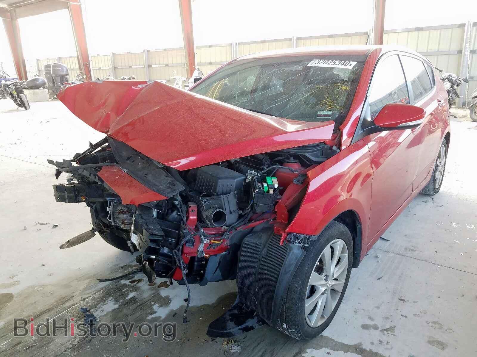 2013 HYUNDAI ACCENT - VIN: KMHCU5AE3DU097150 - Фото 2