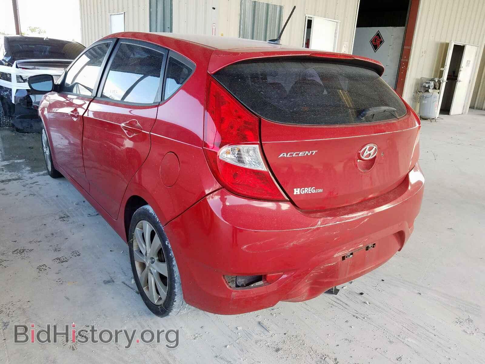 2013 HYUNDAI ACCENT - VIN: KMHCU5AE3DU097150 - Фото 3