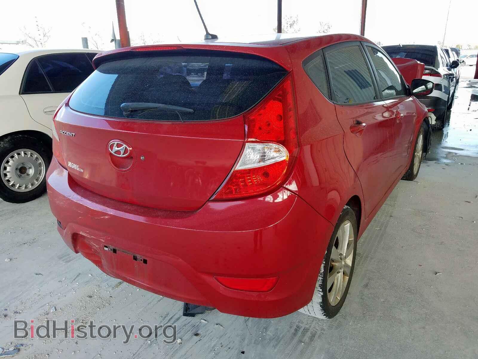 2013 HYUNDAI ACCENT - VIN: KMHCU5AE3DU097150 - Фото 4