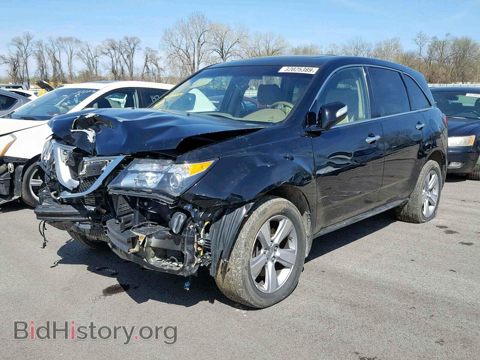 2011 ACURA MDX - VIN: 2HNYD2H21BH522217 - Фото 2