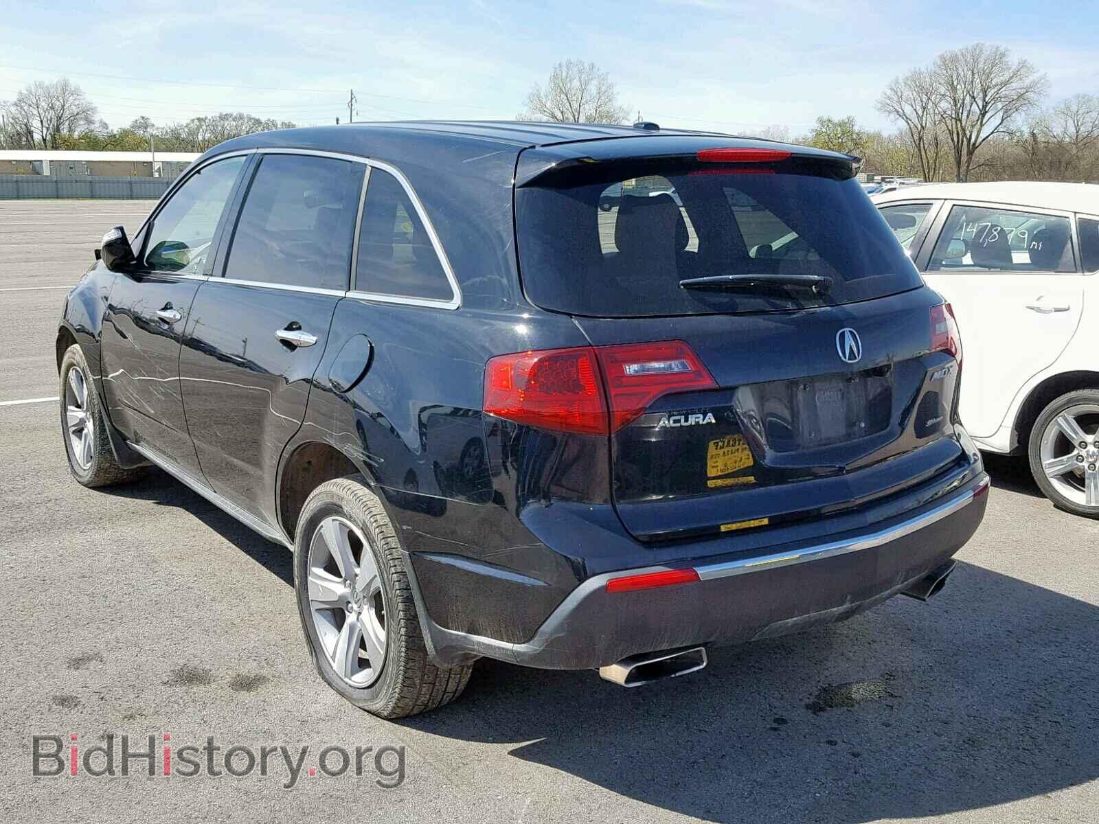 2011 ACURA MDX - VIN: 2HNYD2H21BH522217 - Фото 3