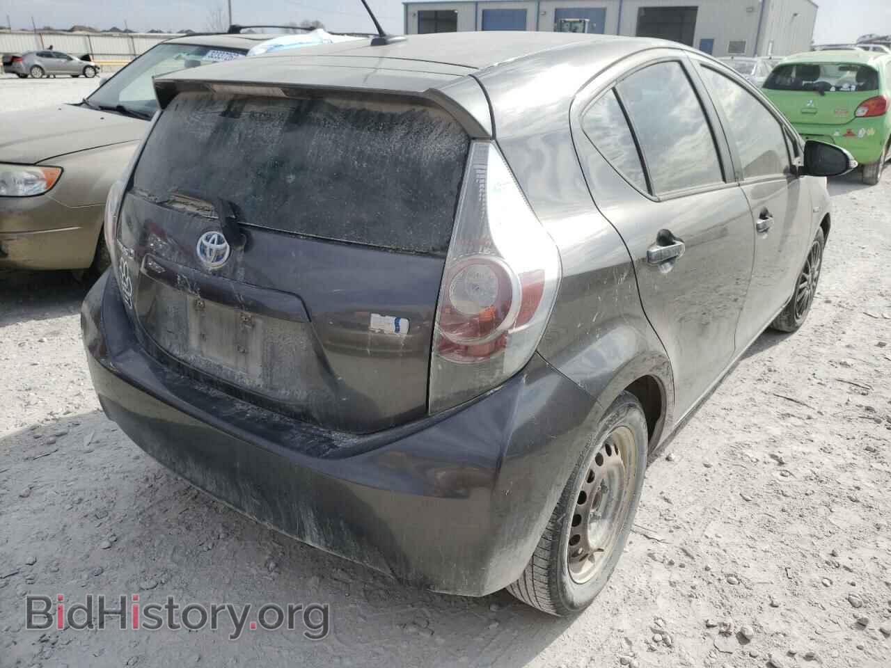 2012 TOYOTA PRIUS - VIN: JTDKDTB33C1004354 - Фото 4