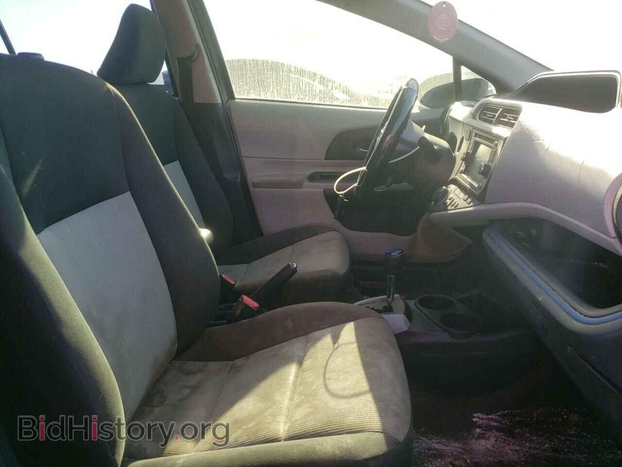 2012 TOYOTA PRIUS - VIN: JTDKDTB33C1004354 - Фото 5