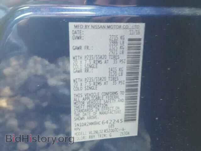 2017 NISSAN PATHFINDER - VIN: 5N1DR2MM8HC642245 - Photo 10