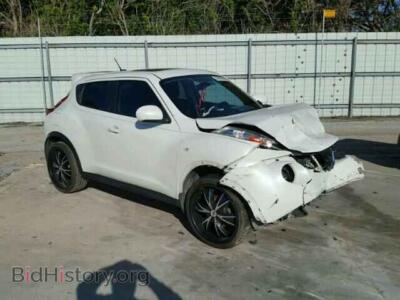 2013 Nissan JUKE Juke S/SV/, white — VIN JN8AF5MR2DT211928, Copart