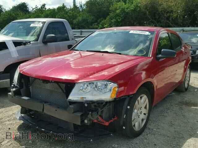 2014 DODGE AVENGER - VIN: 1C3CDZAB9EN223884 - Фото 2