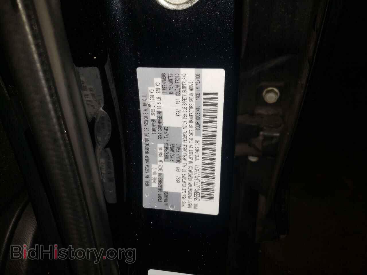 2018 MAZDA 3 - VIN: 3MZBN1U77JM177471 - Фото 10