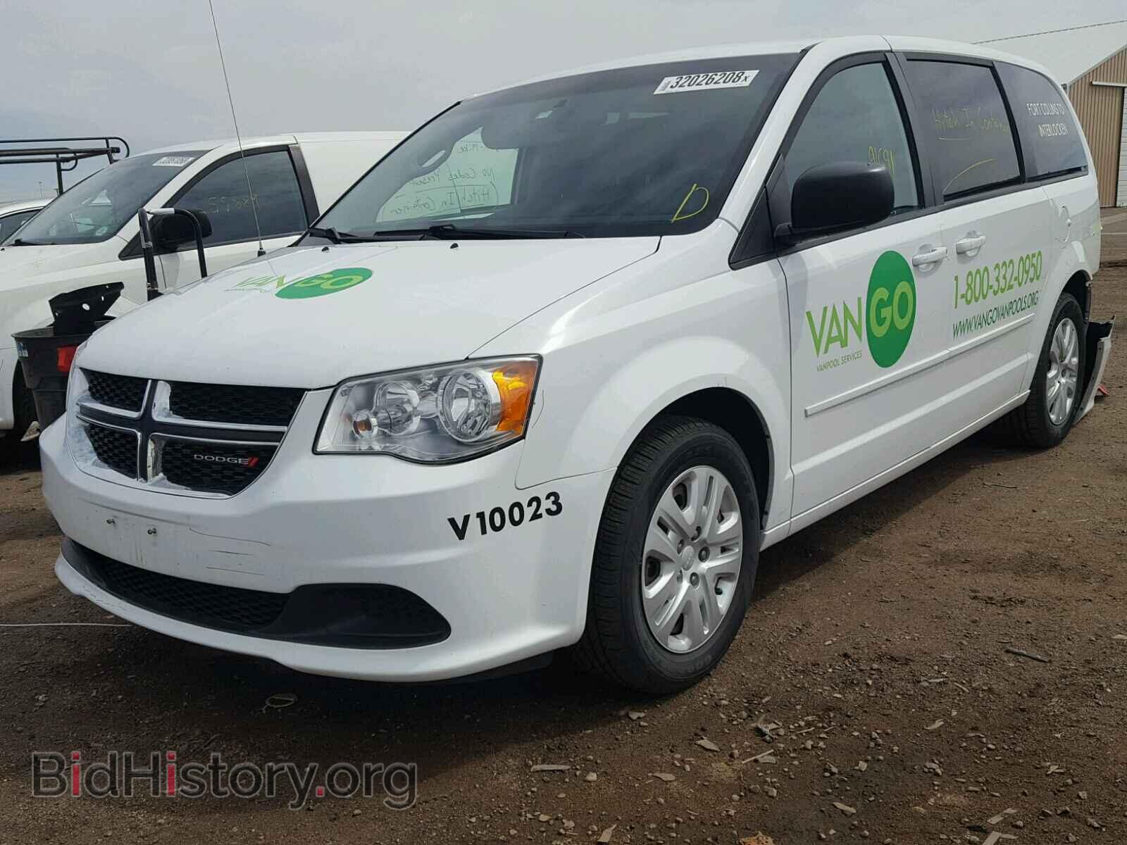 2014 DODGE CARAVAN - VIN: 2C4RDGBG4ER393173 - Фото 2