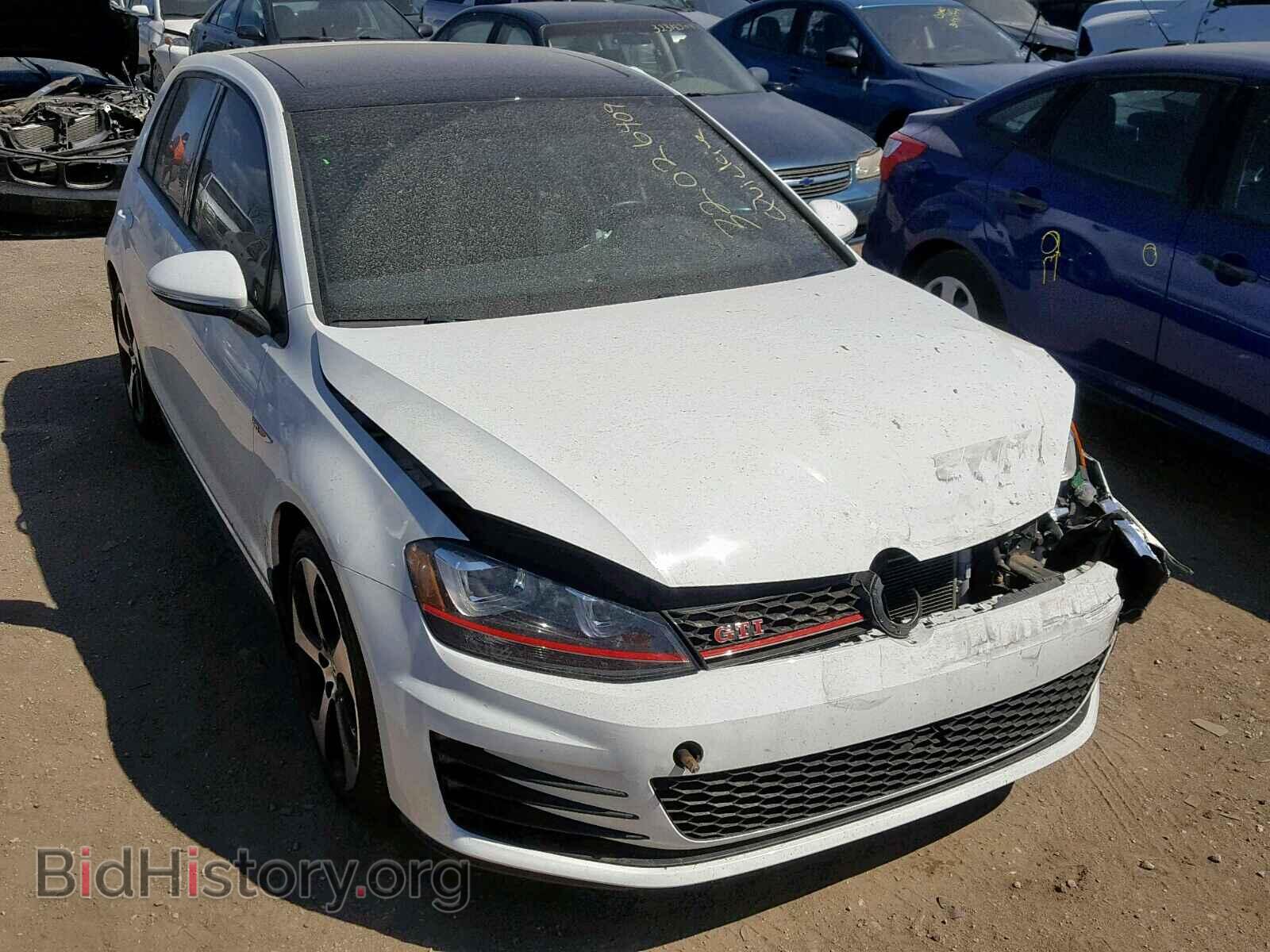 Photo 3VW547AU9HM012867 - VOLKSWAGEN GTI 2017