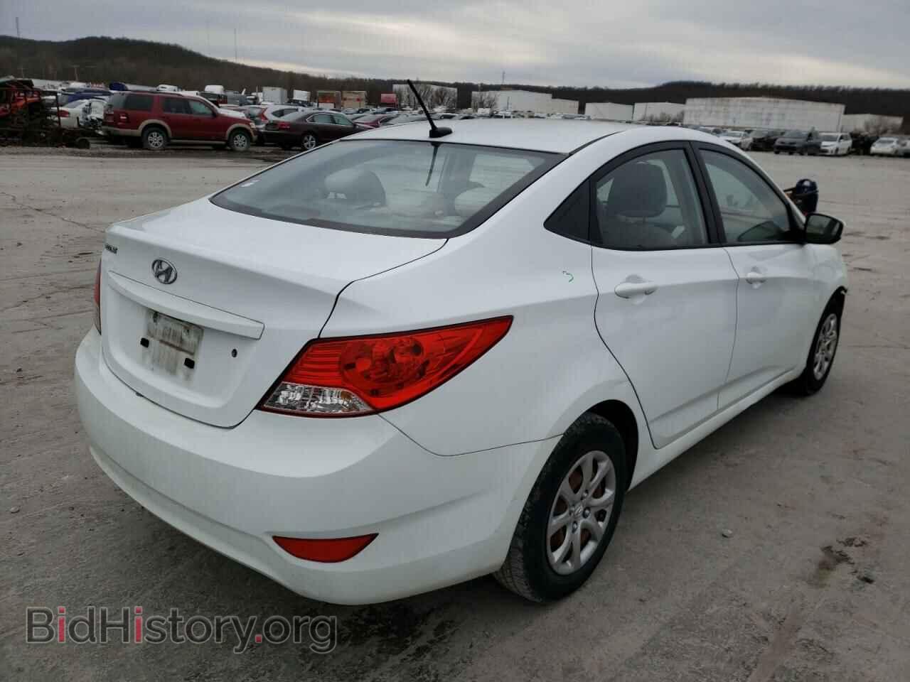 2014 HYUNDAI ACCENT - VIN: KMHCT4AE9EU617124 - Фото 4
