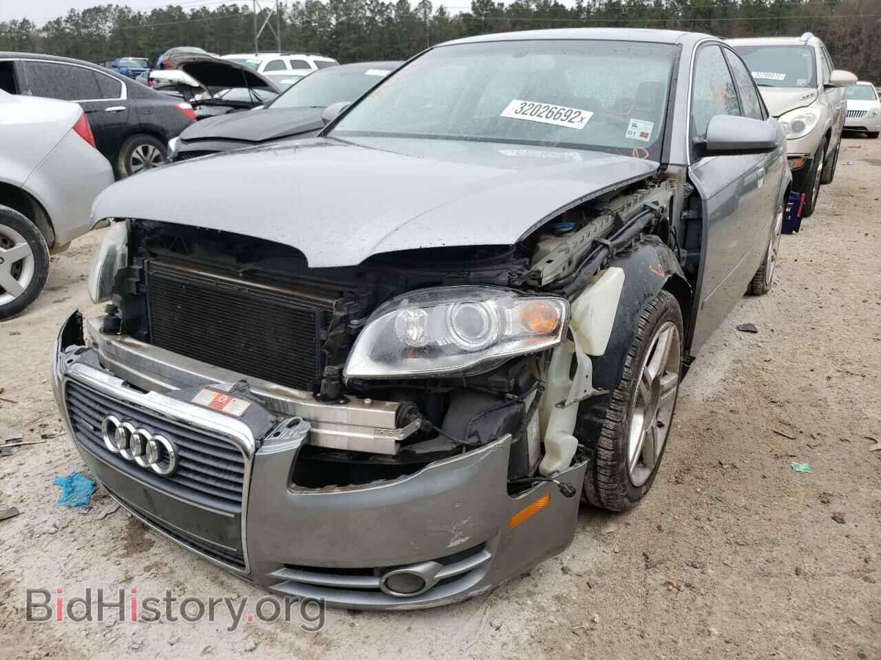2007 AUDI A4 - VIN: WAUDF78E07A250204 - Фото 2