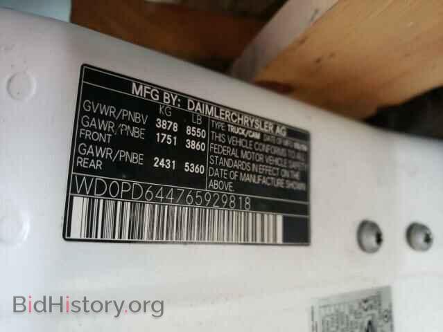 2006 DODGE SPRINTER - VIN: WD0PD644765929818 - Photo 10