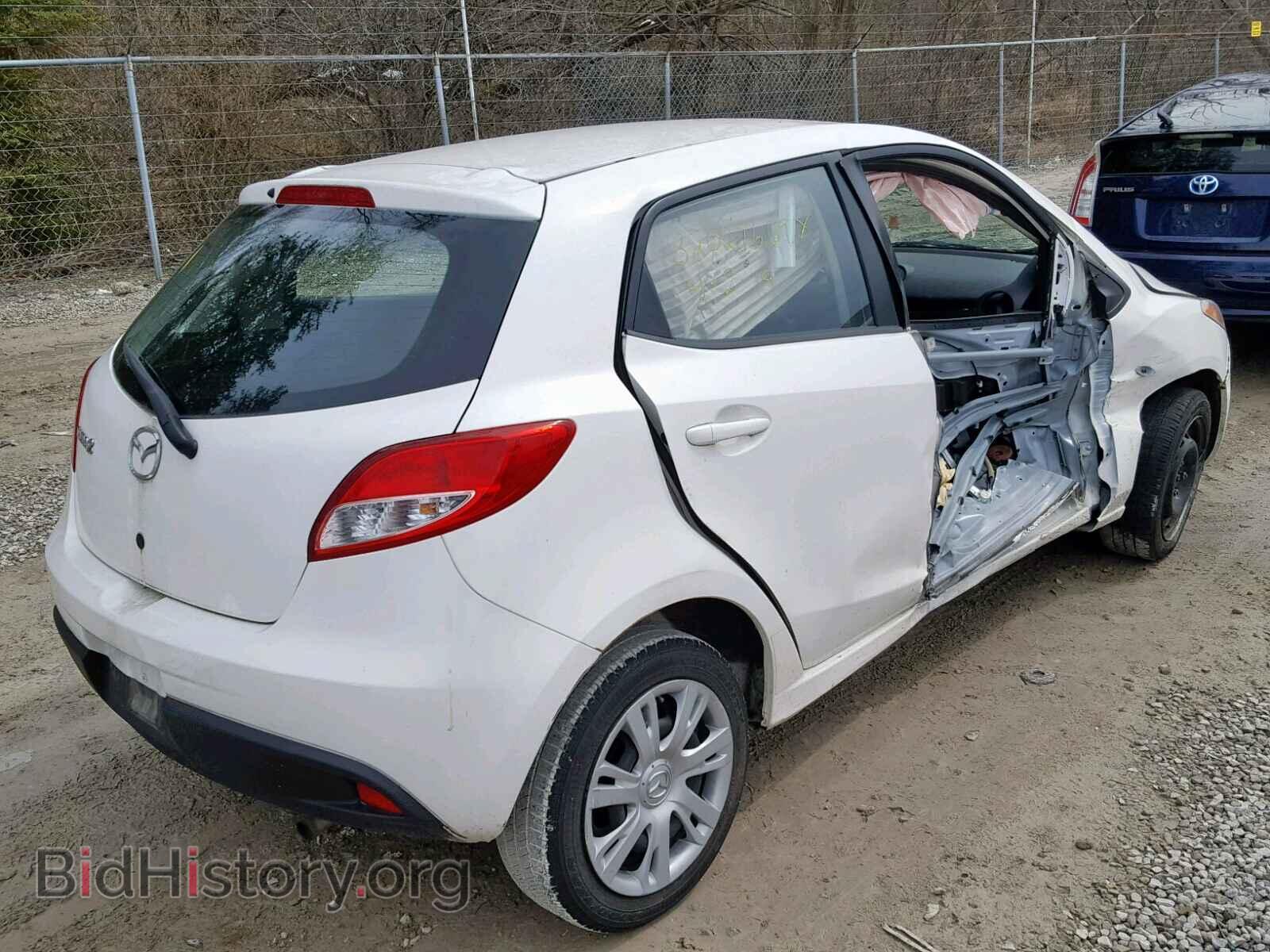 2014 MAZDA 2 - VIN: JM1DE1KY2E0188197 - Фото 4