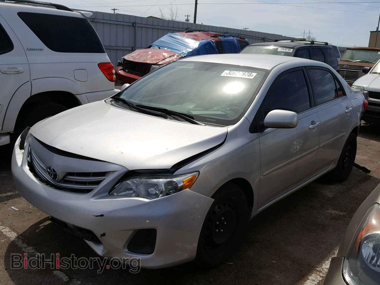 2013 TOYOTA COROLLA BA - VIN: 5YFBU4EE9DP103602 - Фото 2