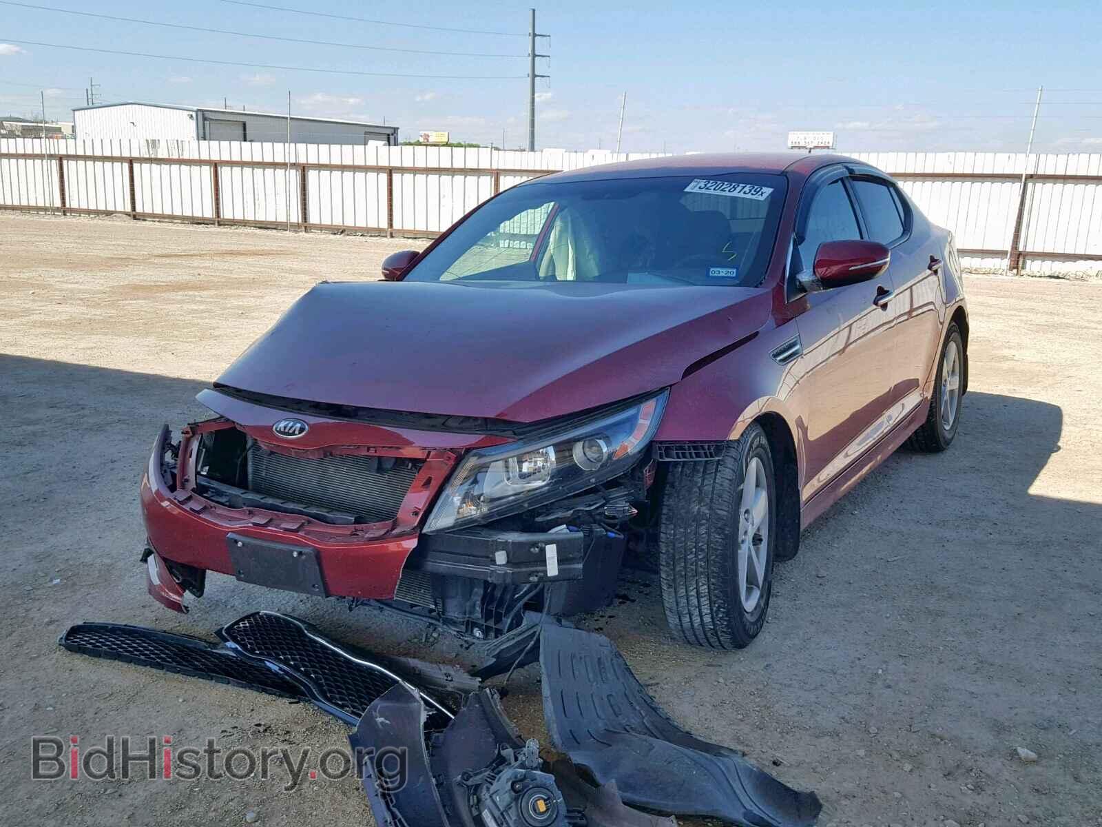 2014 KIA OPTIMA LX - VIN: 5XXGM4A70EG321628 - Фото 2
