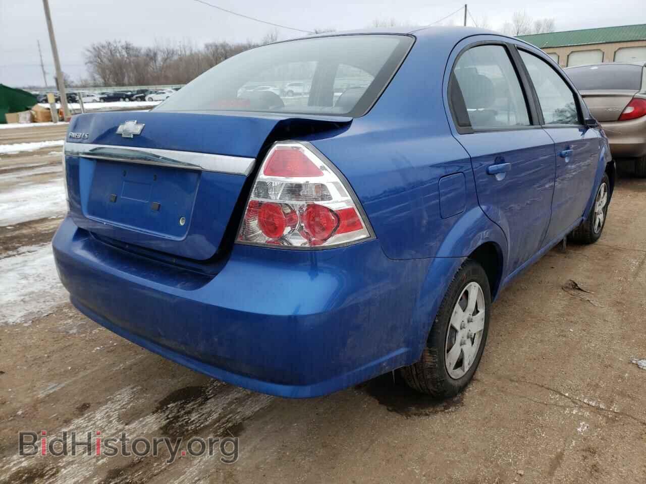 2007 CHEVROLET AVEO - VIN: KL1TD56697B162239 - Фото 4