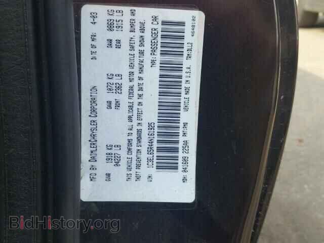2004 CHRYSLER SEBRING - VIN: 1C3EL65R44N161925 - Фото 10