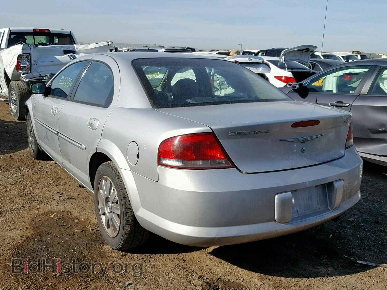 2004 CHRYSLER SEBRING - VIN: 1C3EL56R64N203679 - Фото 3