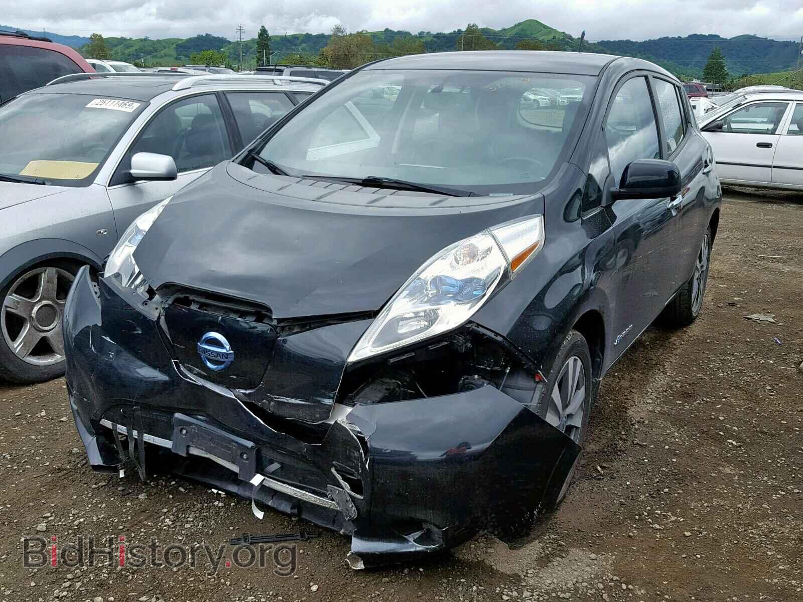2013 NISSAN LEAF - VIN: 1N4AZ0CP7DC401140 - Фото 2