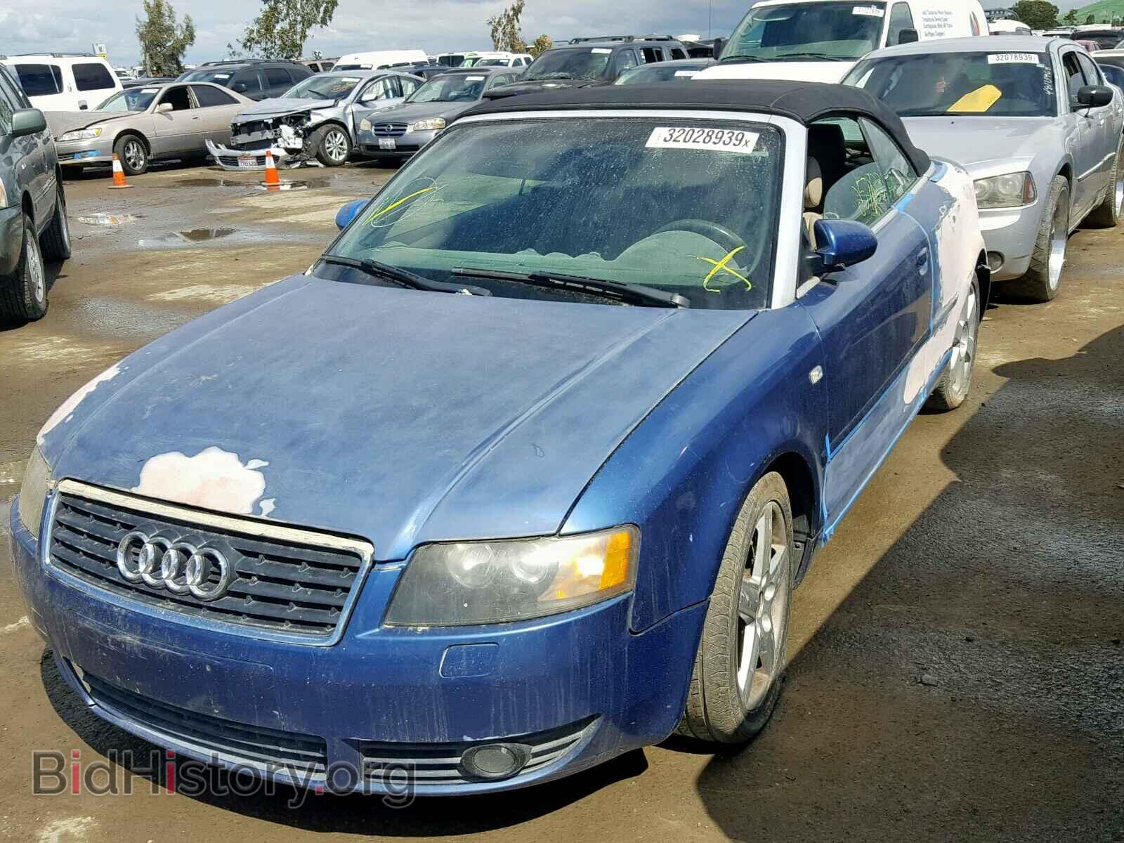 2005 AUDI A4 - VIN: WAUAC48H15K009070 - Фото 2