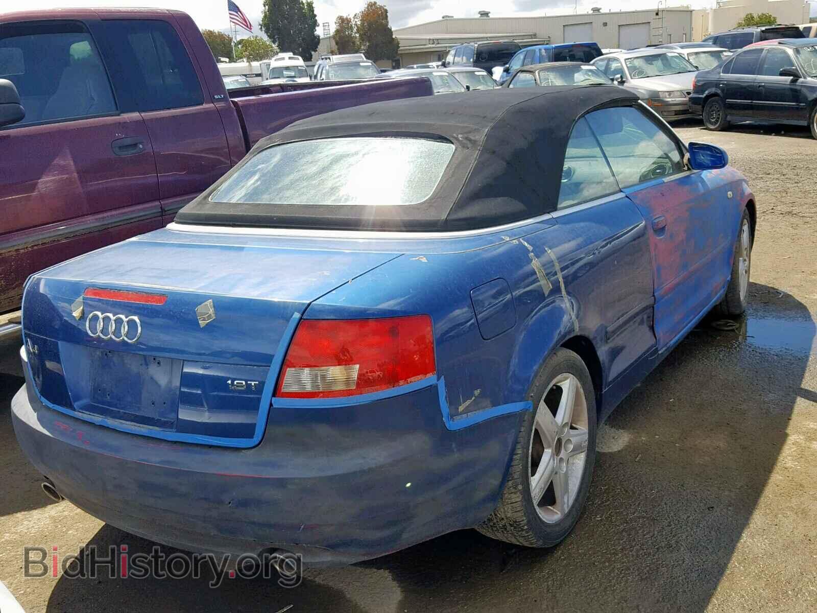 2005 AUDI A4 - VIN: WAUAC48H15K009070 - Фото 4