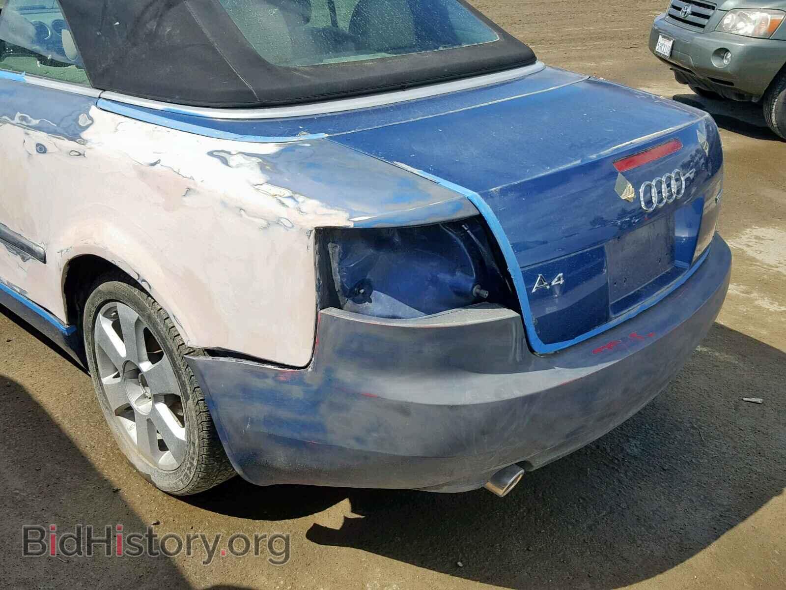 2005 AUDI A4 - VIN: WAUAC48H15K009070 - Фото 9