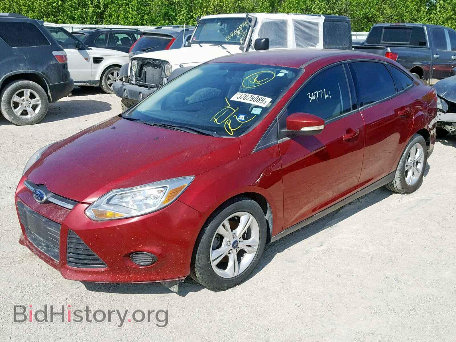 2014 FORD FOCUS SE - VIN: 1FADP3F29EL350343 - Фото 2