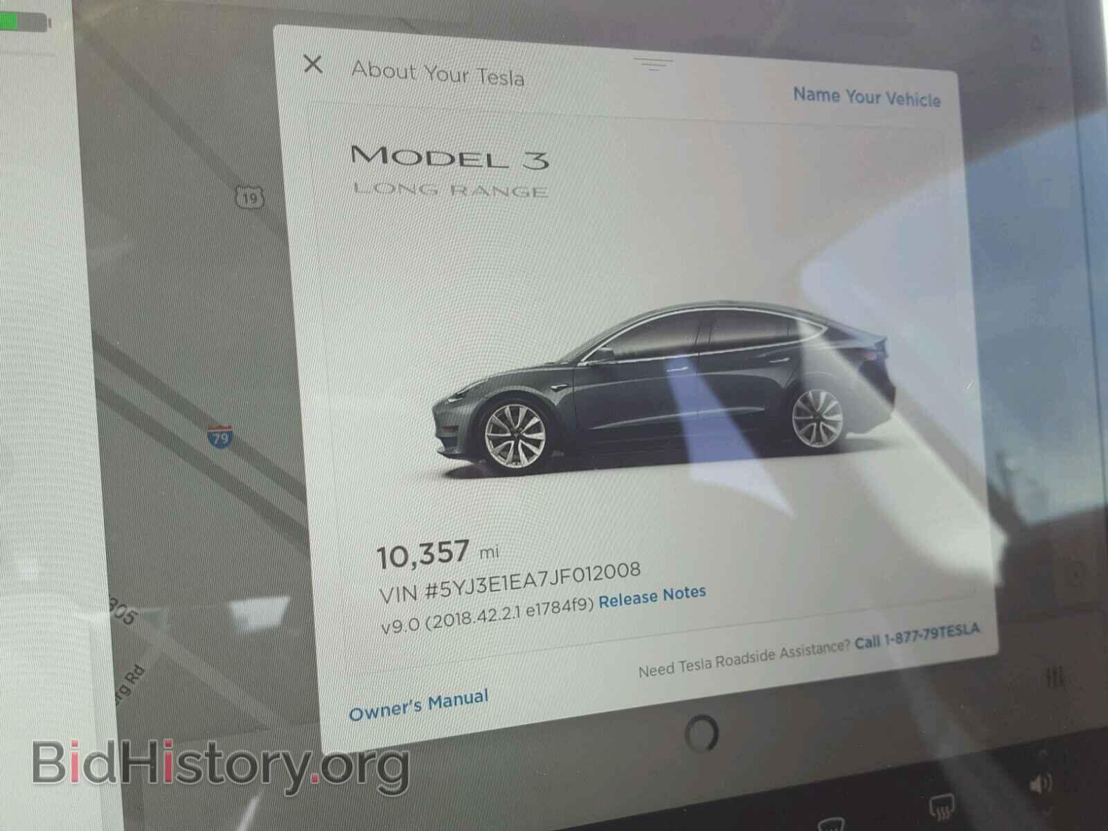 2018 TESLA MODEL 3 - VIN: 5YJ3E1EA7JF012008 - Photo 8