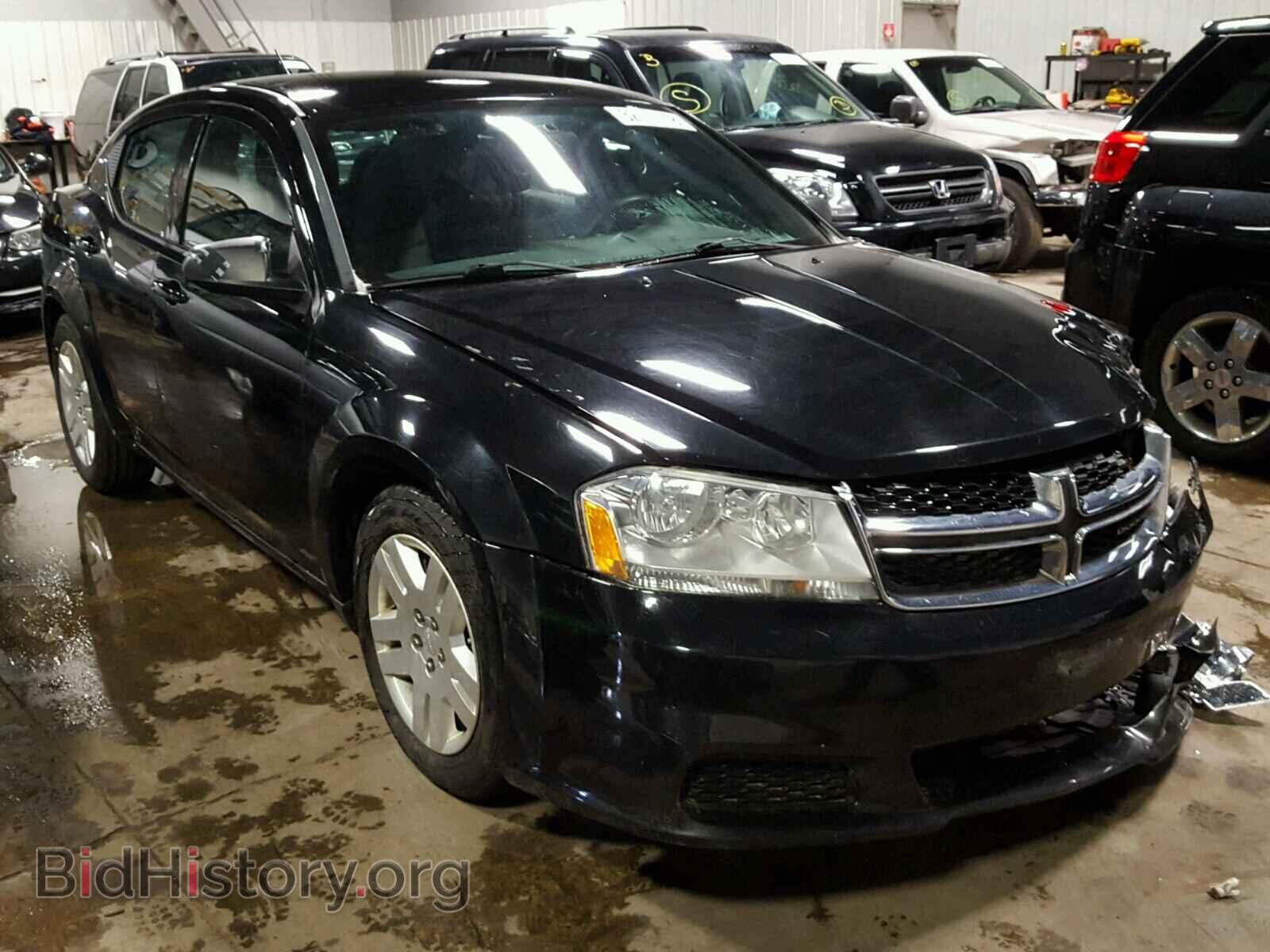 Фотография 1C3CDZAB1CN325760 - DODGE AVENGER 2012