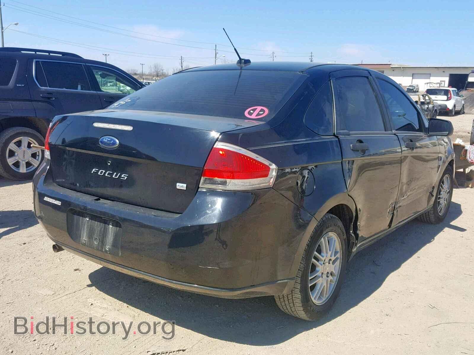 2008 FORD FOCUS SE - VIN: 1FAHP35N58W146591 - Фото 4