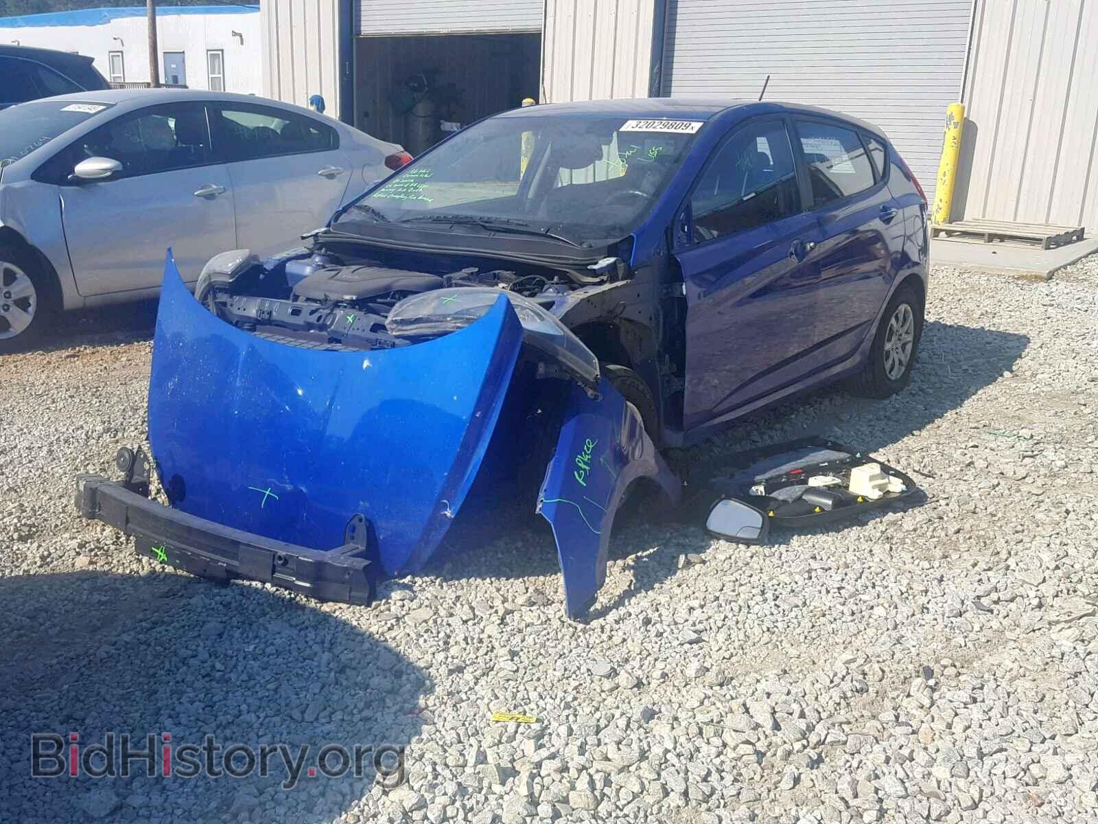 2014 HYUNDAI ACCENT - VIN: KMHCT5AE0EU159124 - Фото 2