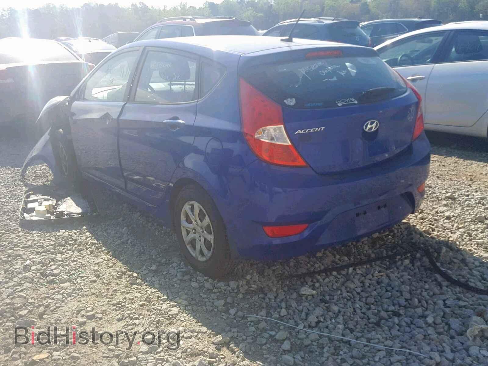2014 HYUNDAI ACCENT - VIN: KMHCT5AE0EU159124 - Фото 3