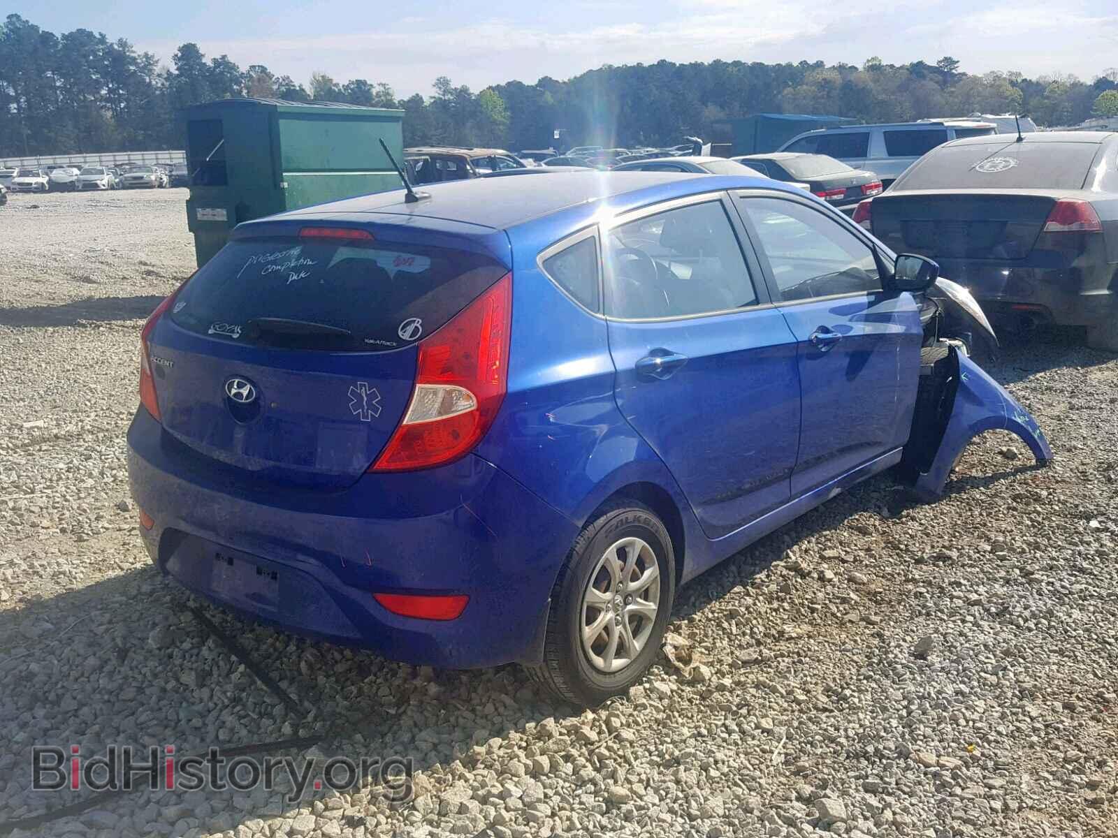 2014 HYUNDAI ACCENT - VIN: KMHCT5AE0EU159124 - Фото 4