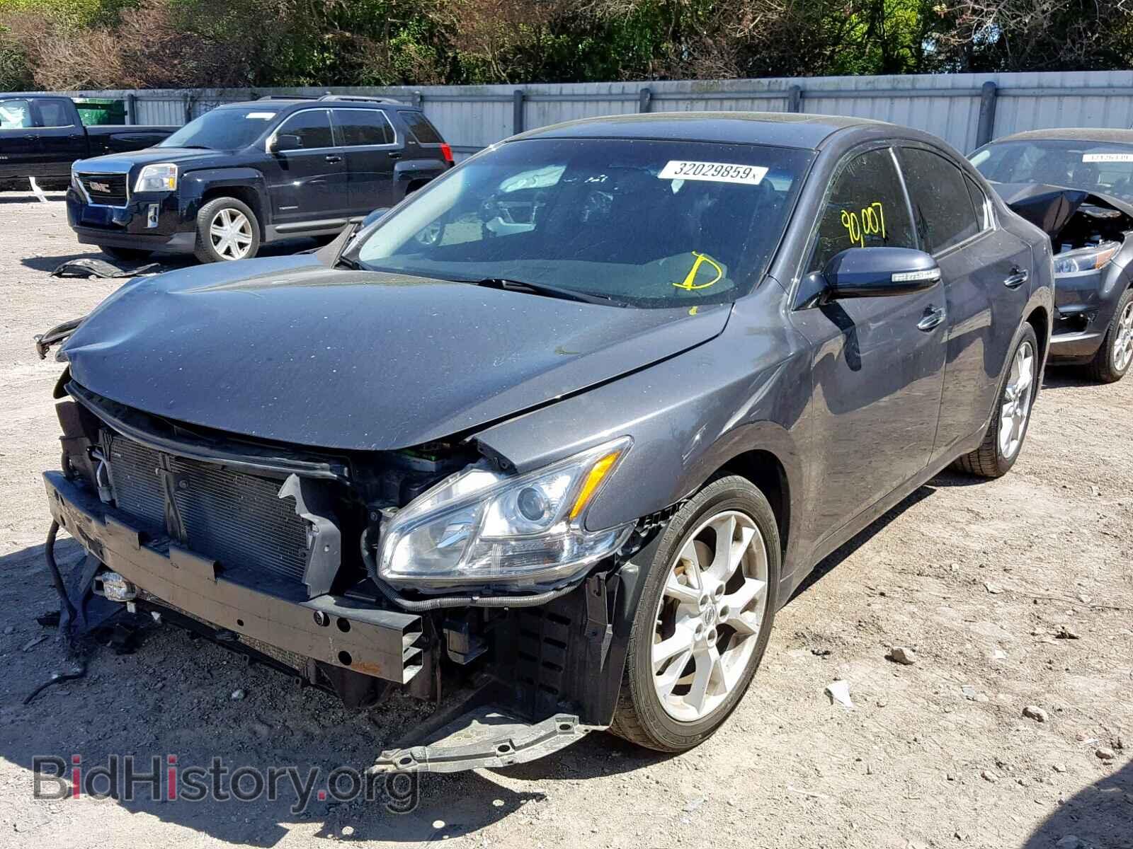 2012 NISSAN MAXIMA S - VIN: 1N4AA5AP1CC835463 - Фото 2