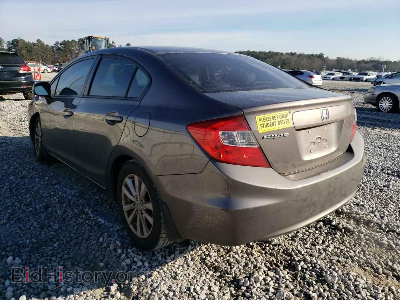 2012 HONDA CIVIC - VIN: 19XFB2F96CE055019 - Фото 3