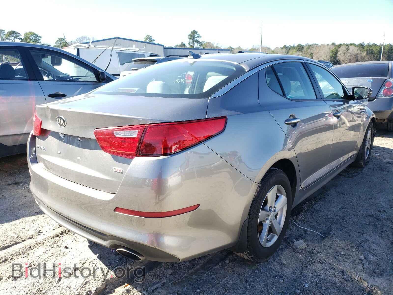 2015 KIA OPTIMA - VIN: 5XXGM4A78FG445342 - Фото 4