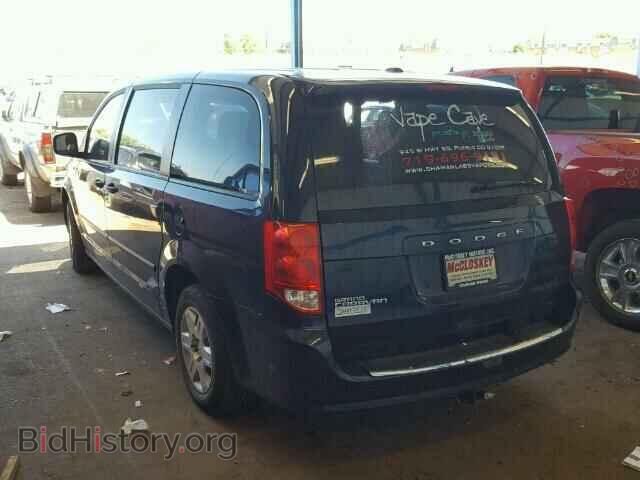 2013 DODGE CARAVAN - VIN: 2C4RDGBG5DR506224 - Фото 3