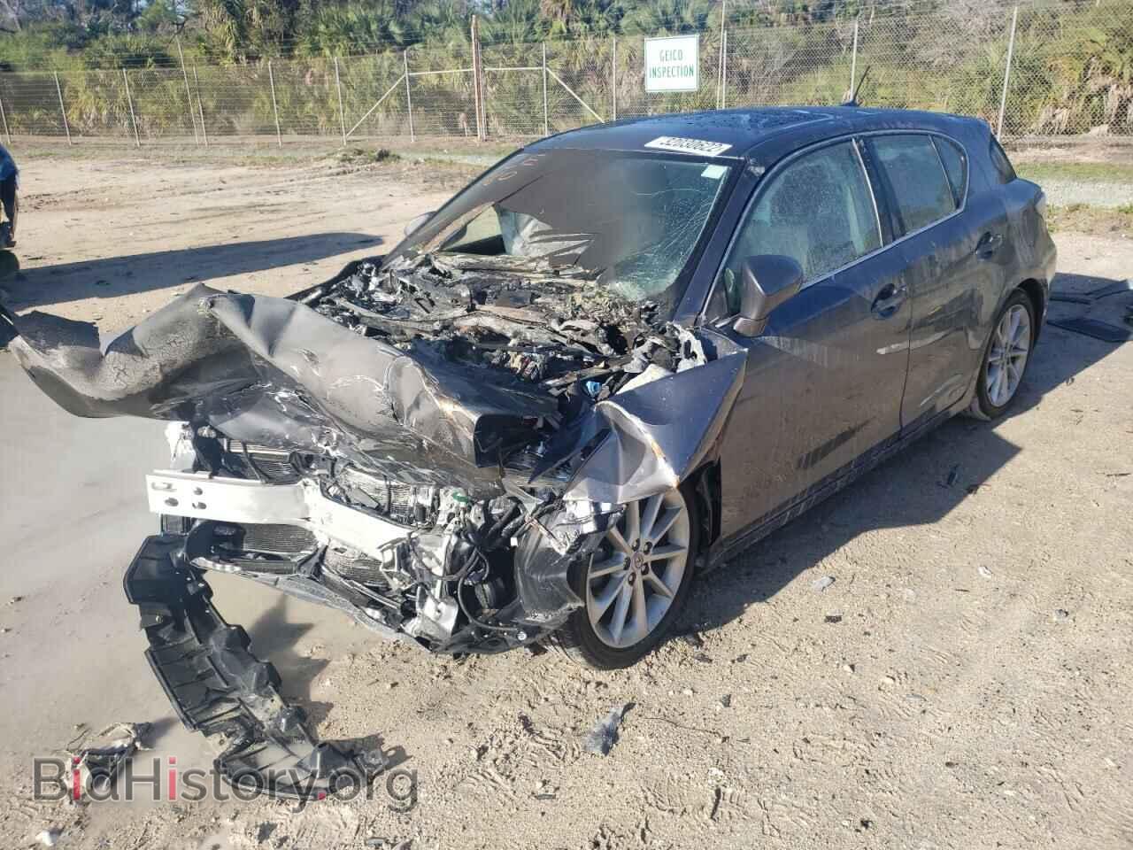2012 LEXUS CT 200 - VIN: JTHKD5BH2C2112304 - Фото 2