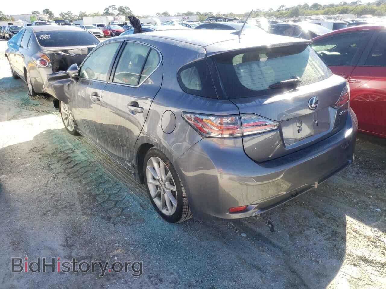 2012 LEXUS CT 200 - VIN: JTHKD5BH2C2112304 - Фото 3