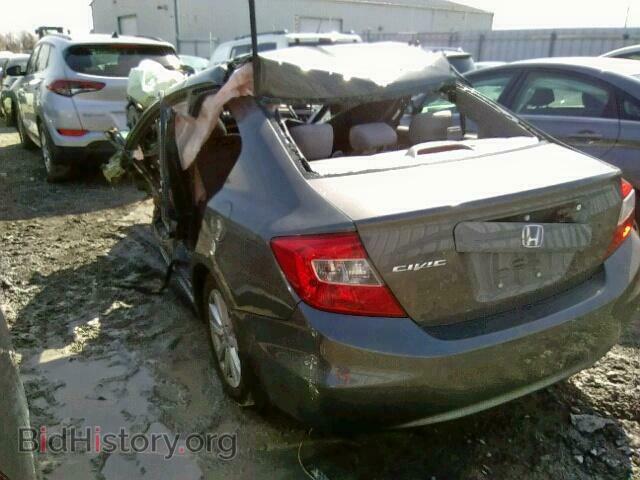 2012 HONDA CIVIC LX - VIN: 2HGFB2F51CH047574 - Фото 3