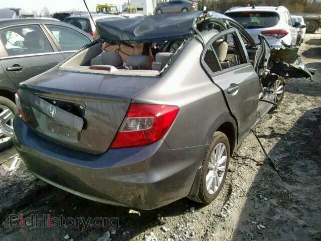2012 HONDA CIVIC LX - VIN: 2HGFB2F51CH047574 - Фото 4