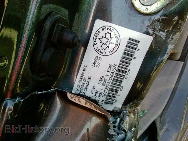 2012 HONDA CIVIC LX - VIN: 2HGFB2F51CH047574 - Фото 10