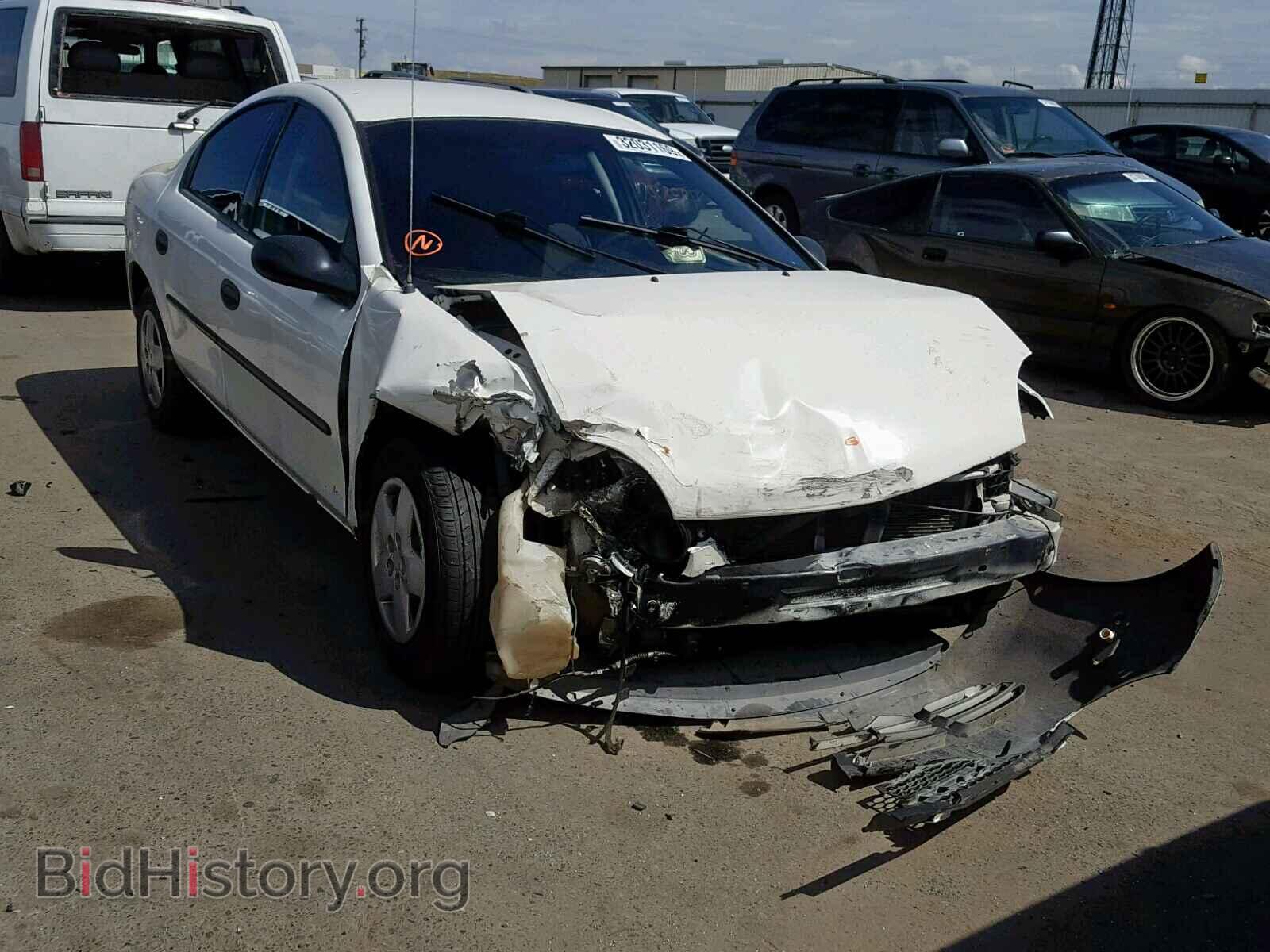 Фотография 1B3ES26C75D101342 - DODGE NEON 2005
